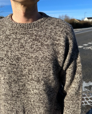 Melange Sweater Man - Papir