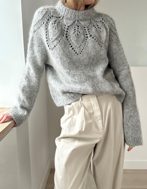 Le Knit - Dahlia Sweater - Papir