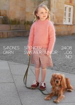 2408 - Mykt til barn - Nr. 6 SPENCER SWEATER JUNIOR