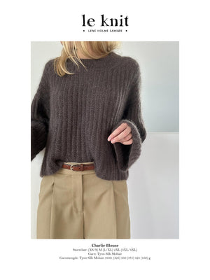 Le Knit - Charlie Blouse - Papir