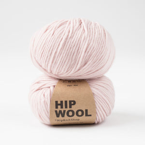 Dusty Candyfloss Pink -	Hip Wool