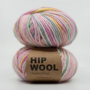 Rainbow Mix  -	Hip Wool