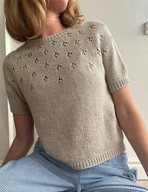 Le Knit - Clover Tee - Papir