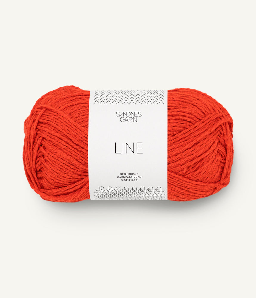 3819 Spicy Orange -	Line