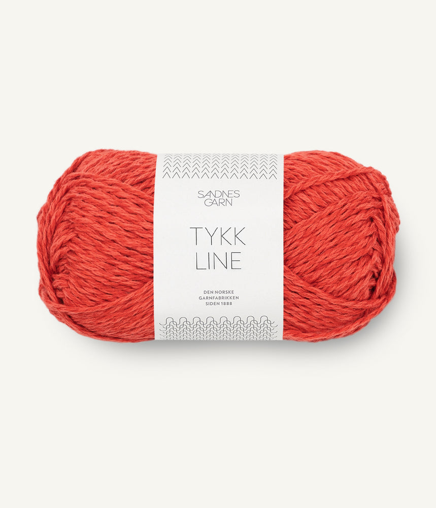 3819 Spicy Orange-	Tykk Line - Sandnes garn - Garntopia