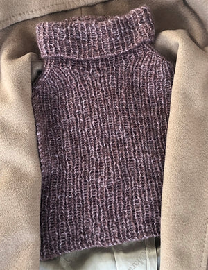 Le Knit - Turtleneck Snood - Papir