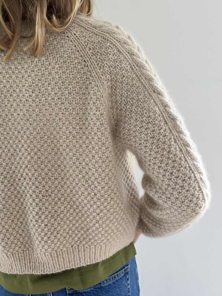 Le Knit -  Siri Cardigan - Papir