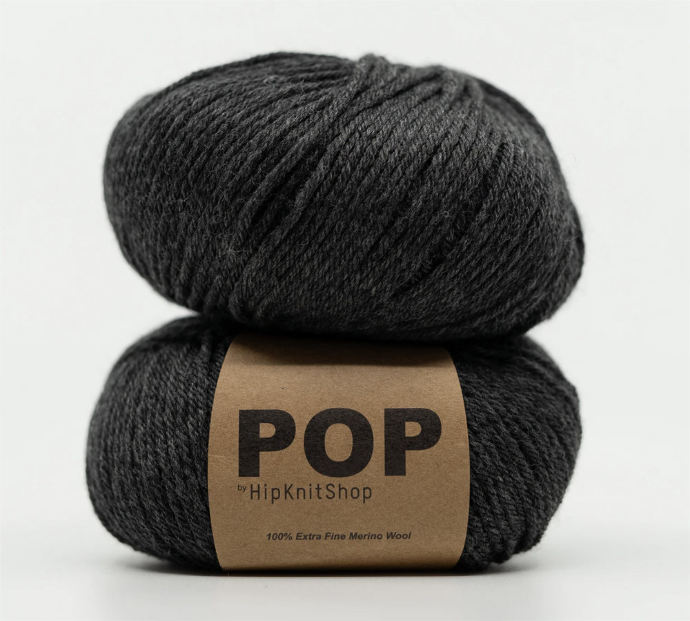 Groovy Dark Grey - Pop Merino