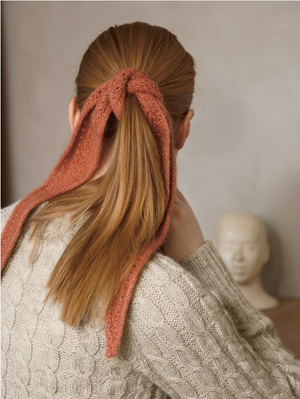 2302-10 Lacey Scarf - Papir