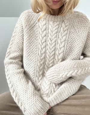 Le Knit - Siri Sweater - Papir