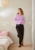 2402 - Ballerina Chunky Mohair - Nr. 4 FACILE SWEATER - Papir