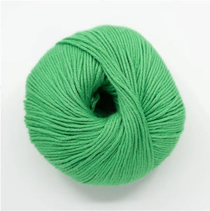 Jelly bean green -	Cuddle Me Cotton