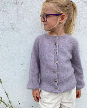 Novice Cardigan Junior - Mohair Edition - Papir