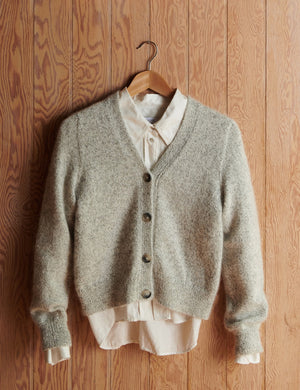 Le Knit - Mouliné Cardigan - Papir