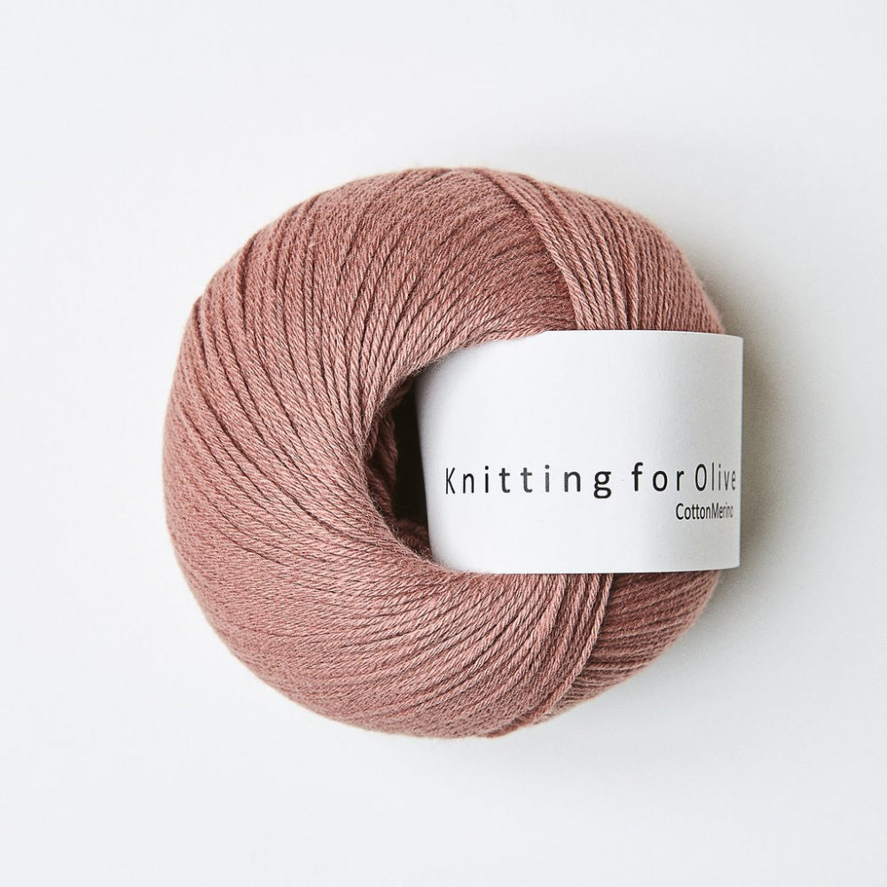 Terracotta Rosa -	Cotton Merino