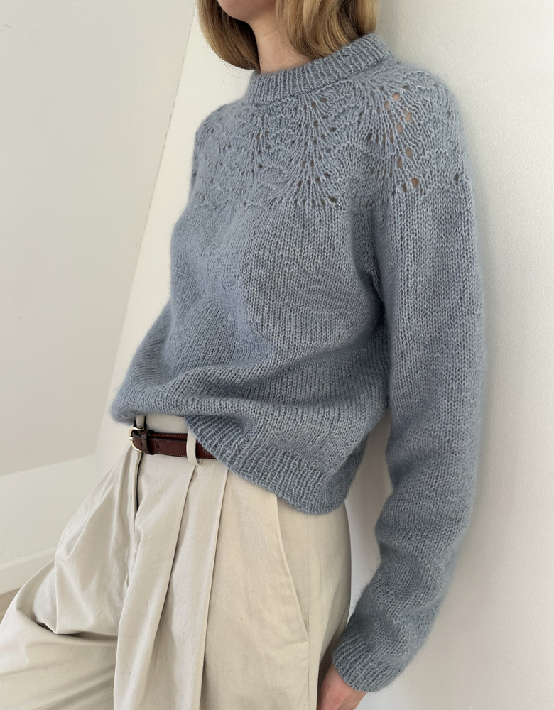 Le Knit - Peacock Jumper - Papir