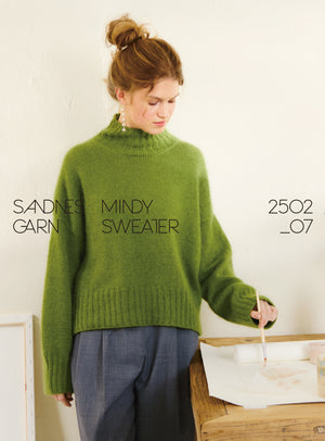 2502 - DIY - Nr. 7  Mindy sweater - Papir