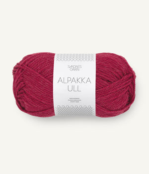 4255 Rumba Red -	Alpakka ull