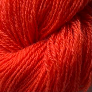 234 B Mørk Orange - Cashmere Lace - nøste