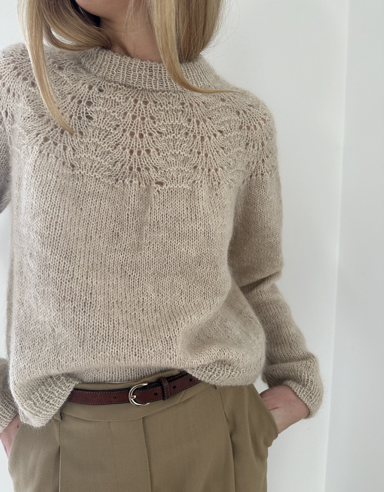 Le Knit - Peacock Jumper - Papir