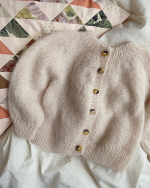 Novice Cardigan Mini - Mohair Edition - Papir