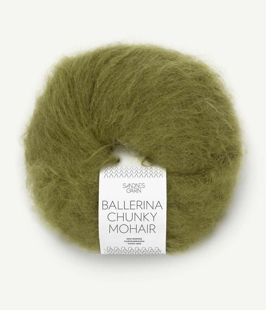 9563 Moss Green - Ballerina Chunky Mohair