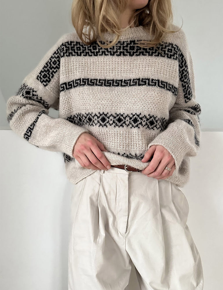 Le Knit - Terracotta Sweater - Papir