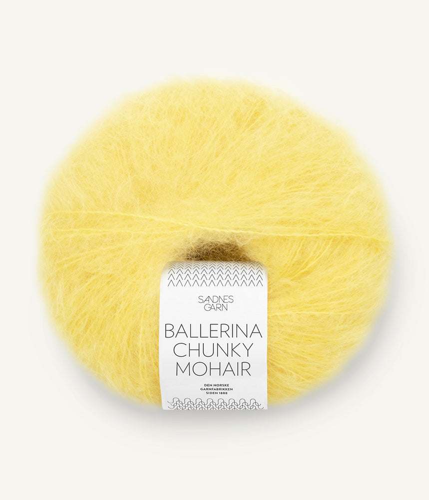 9004 Lemon - Ballerina Chunky Mohair