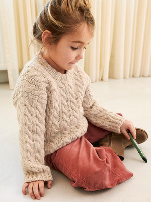 2401 - Mykt til barn - Nr. 1 BONNIE SWEATER JUNIOR - Papir