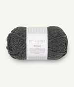 1065 Charcoal Melange -	PetiteKnit Peer Gynt