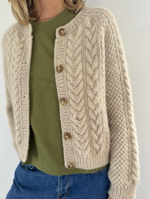 Le Knit -  Siri Cardigan - Papir