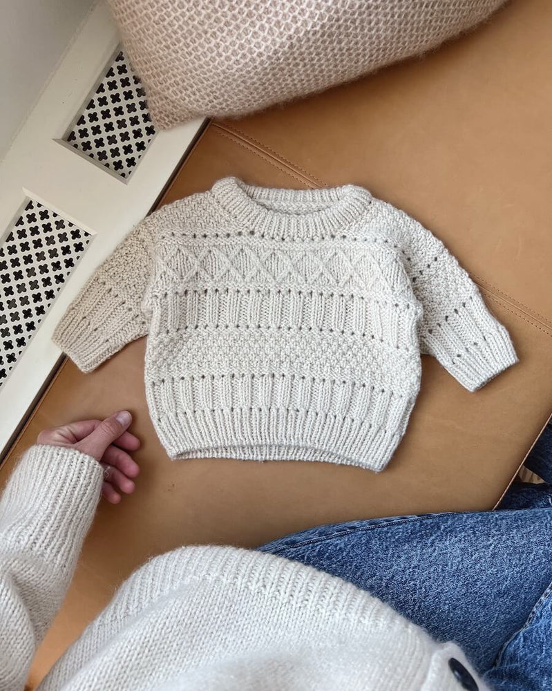 Ingrid Sweater Baby - Papir