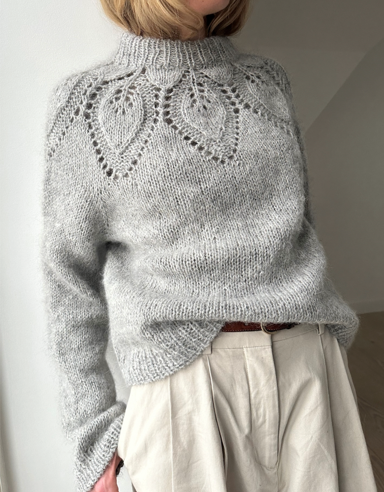 Le Knit - Dahlia Sweater - Papir