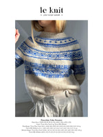 Le Knit - Porcelain Yoke Sweater - Papir