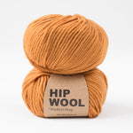 Sweet caramel brown -	Hip Wool