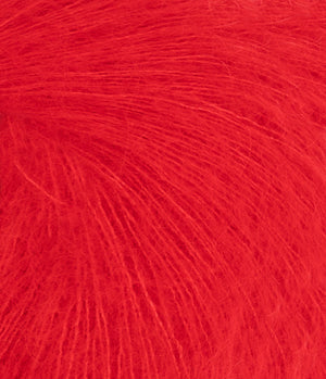 4018 Scarlet Red -	Tynn Silk Mohair