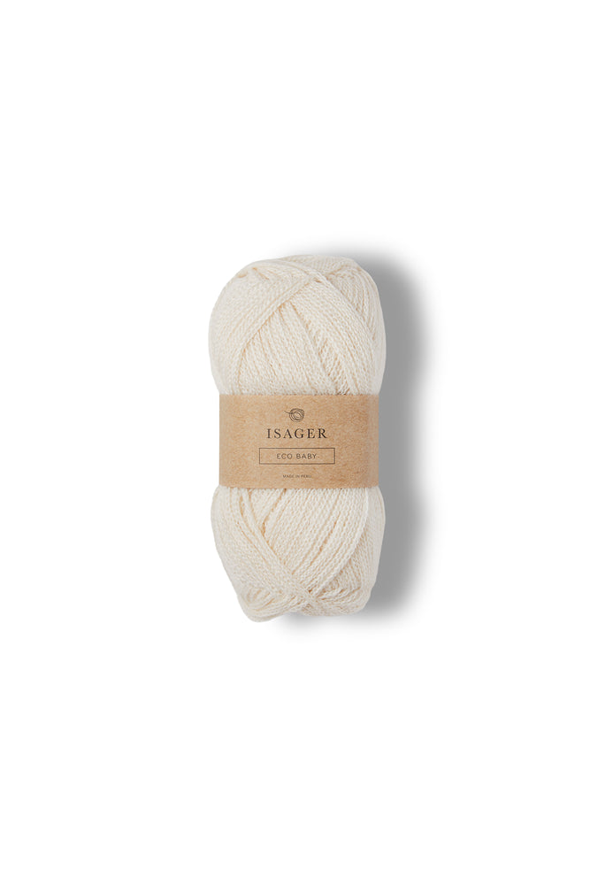 Farve 0  - Isager  Baby Yarn