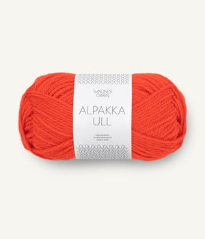 3819 Spicy Orange  -	Alpakka ull