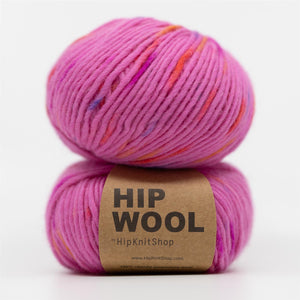 Flamingo Sprinkle -	Hip Wool