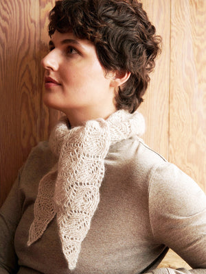 Le Knit - Hoja Scarf - Papir