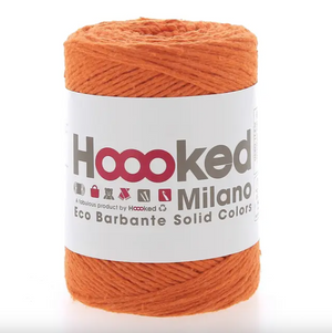 Tangerine - Eco Barbante Milano - Hoooked Yarn - Garntopia