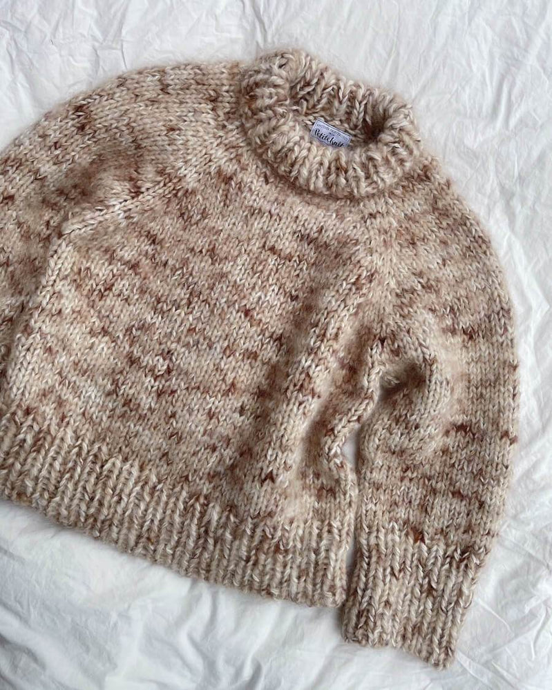 PetiteKnit Marble Sweater Papir Garntopia