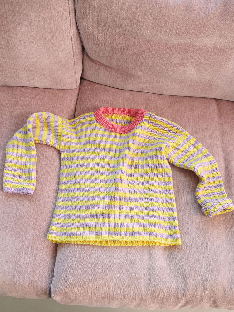 2401 - Mykt til barn - Nr. 2 SEDRICK SWEATER JUNIOR - Papir - Sandnes garn - Garntopia