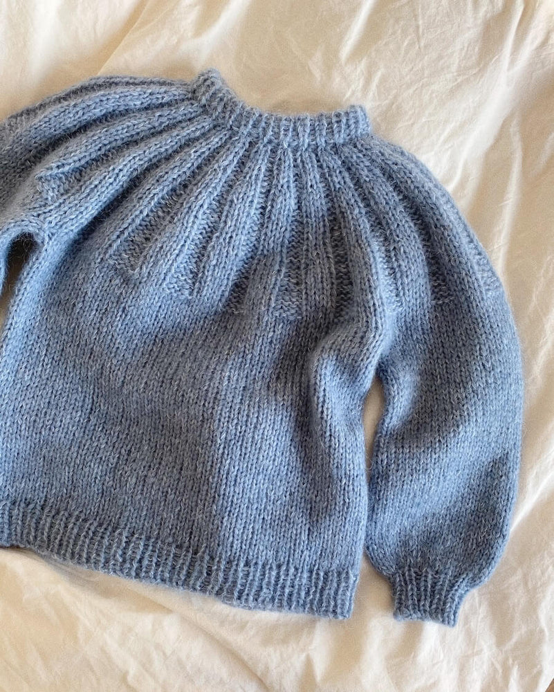 Sunday Sweater Junior - Papir - PetiteKnit - Garntopia